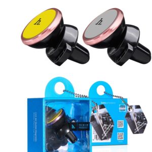 Держатель автомобильный Hoco CA3 Yellow (магнитный / в дефлектор)