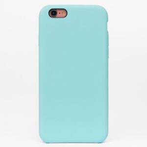 Чехол для iPhone 6/6S Soft Touch (бирюза)