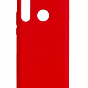 Чехол Huawei Honor P30 Soft Touch (красный)