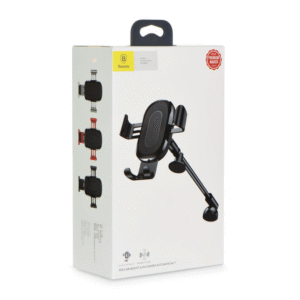 Держатель автомобильный Baseus WXZT-01 с функцией беспроводной зарядки на торпеду