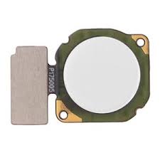 Шлейф для Huawei Honor 9 Lite на кнопку HOME в сборе (белый)