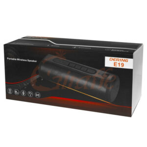 Портативная акустическая колонка Dering E19 (Bluetooth/MicroSD/USB/AUX/FM)