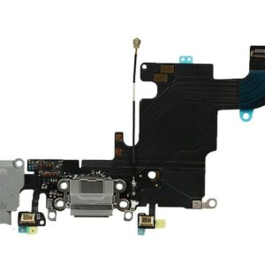 Шлейф для iPhone 6S на системный разъем (черный)