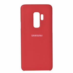 Чехол Samsung S9 Plus "Soft Touch" (красный)