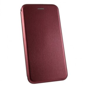 Чехол-книга для Xiaomi Redmi GO (бордовый)