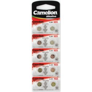 Батарейка Camelion AG5 (393, LR754)-10BL, 1.5V