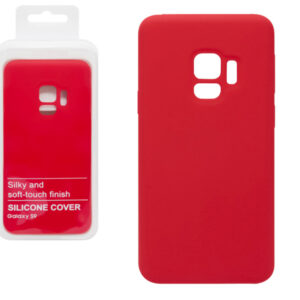 Чехол Samsung S9 "Soft Touch" (красный)