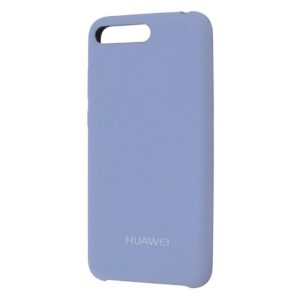 Чехол Huawei Honor 10 Soft Touch (голубой)