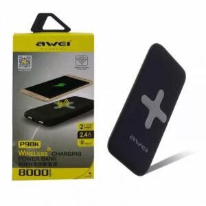 Портативный АКБ Awei P98K (8000 mAh/с поддержкой беспроводной зарядки)