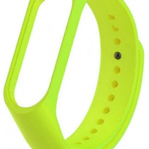Ремешок для браслета "Xiaomi" Mi Band 3/4 силикон (салатовый)