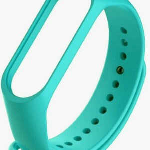 Ремешок для браслета "Xiaomi" Mi Band 3/4 силикон (бирюза)