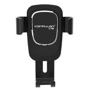 Держатель автомобильный  Konfulon CM08 в воздуховод черный